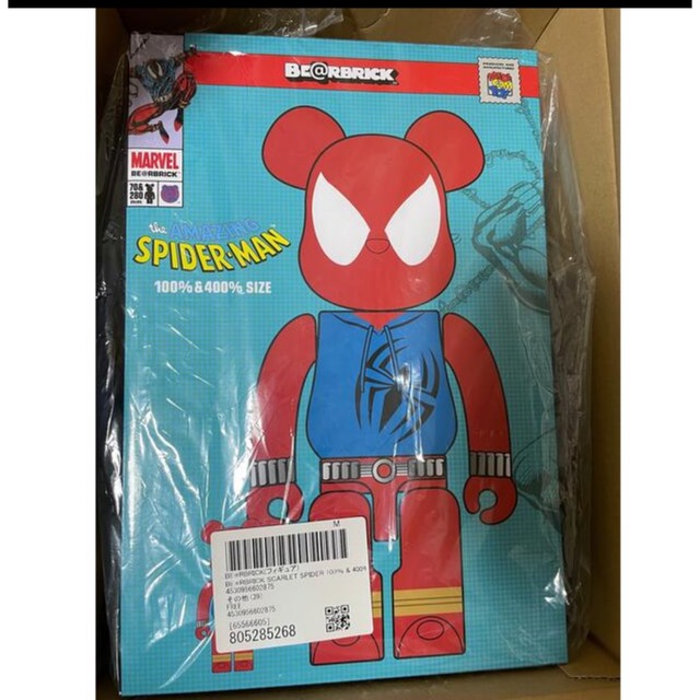 BE@RBRICK  SCARLET SPIDER 100％ & 400％ 1