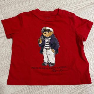 ラルフローレン(Ralph Lauren)のラルフローレン 半袖Tシャツ 70 6m レッド 赤 (Ｔシャツ)