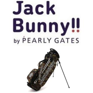 パーリーゲイツ(PEARLY GATES)の新品 ジャックバニー byパーリーゲイツ 超量カモフラキャディバッグ(バッグ)