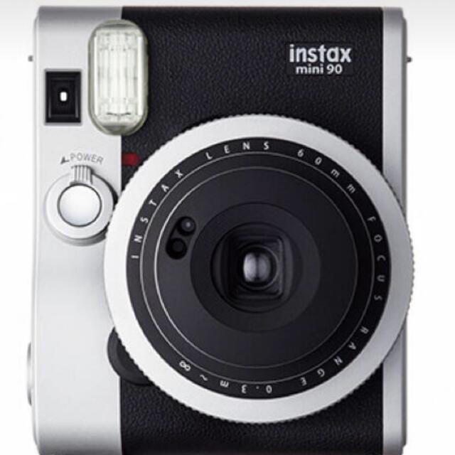 富士フィルム:チェキ instax mini 90 ネオクラシックブラック