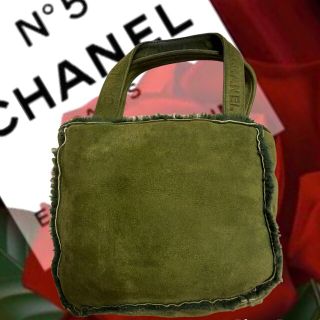 CHANEL　ムートン　トートバッグ