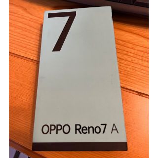 美品oppo reno 7a(スマートフォン本体)