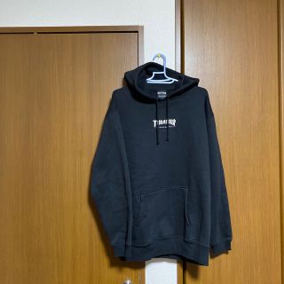 THRASHER - 【極美品】スラッシャー ビッグロゴ入りパーカー 炎 海外製 【極美品】スラッシャー ビッグロゴ入りパーカー 炎 ファイヤー希少2XLサイズ. パーカー