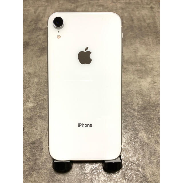 iPhone XR 128GB ホワイト　SIMロック解除済み