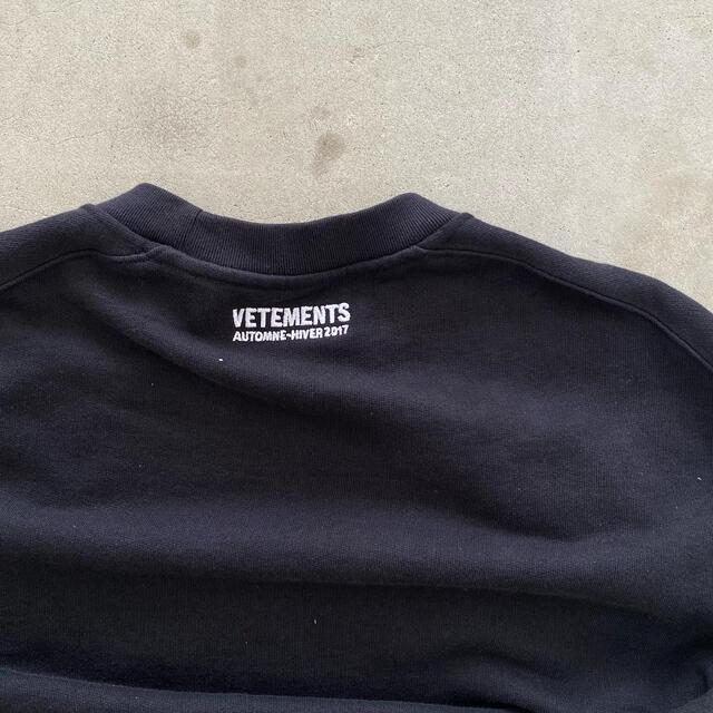 Vetements unidad hombres スウェット　sサイズ