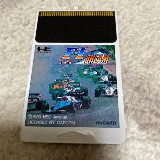 エヌイーシー(NEC)のF-1 DREAM PCエンジンソフト(家庭用ゲームソフト)