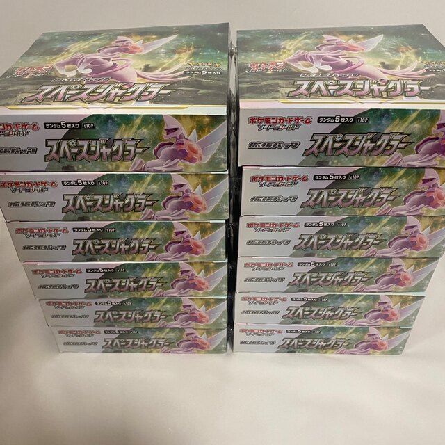 超人気新品 スペースジャグラー ポケモンカード - ポケモン 12BOX