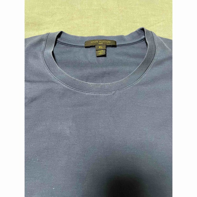 LOUIS VUITTON(ルイヴィトン)のLOUIS VUITTON ロンT 長袖 tシャツ ネイビー メンズのトップス(Tシャツ/カットソー(七分/長袖))の商品写真