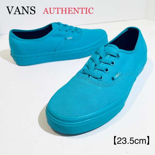 VANS(ヴァンズ)のVANS/バンズ★AUTHENTIC/オーセンティック★ブルー/青★23.5cm レディースの靴/シューズ(スニーカー)の商品写真