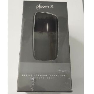 プルームテック(PloomTECH)の【今だけ値下げ】Ploom X スターターキット スレートグレイ(タバコグッズ)