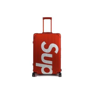 リモワ(RIMOWA)のSupreme RIMOWA Topas Multiwheel Red 82L(旅行用品)