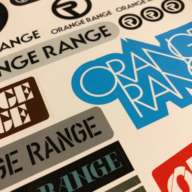 ORANGE RANGE ステッカー エンタメ/ホビーの本(アート/エンタメ)の商品写真