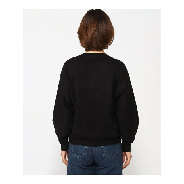 【ブラック(JBLK)】(W)Estelle Logo Sweater