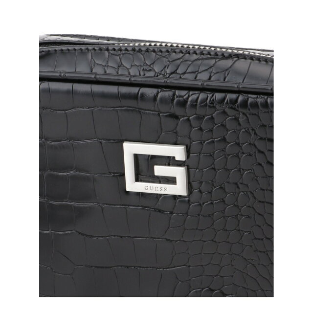 GUESS(ゲス)の【ブラック(BLA)】(M)CALABRIA Holdall Bag メンズのバッグ(セカンドバッグ/クラッチバッグ)の商品写真