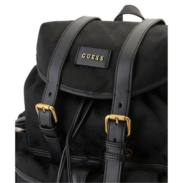 GUESS(ゲス)の【ブラック(BLA)】(M)RETRO Backpack メンズのバッグ(バッグパック/リュック)の商品写真