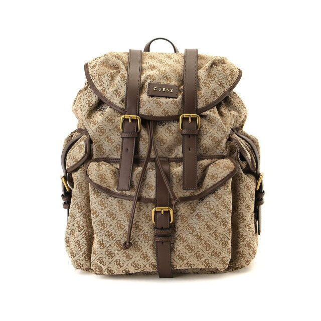 GUESS(ゲス)の【ライトベージュ(BBO)】(M)RETRO Backpack メンズのバッグ(バッグパック/リュック)の商品写真