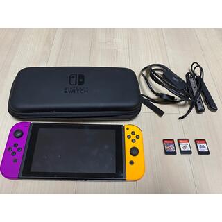 ニンテンドースイッチ(Nintendo Switch)の任天堂Switch 本体+カセット(家庭用ゲーム機本体)