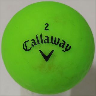 キャロウェイ(Callaway)のロストボール★キャロウェイ SUPER HOT 蛍光マットカラー グリーン 緑(その他)