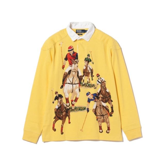 POLO RALPH LAUREN(ポロラルフローレン)のXXL RALPH LAUREN Five Horses Rugby Shirt メンズのトップス(ジャージ)の商品写真