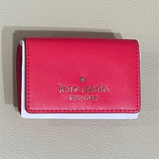 ケイトスペードニューヨーク(kate spade new york)のケイトスペード　レザーミニ財布(財布)