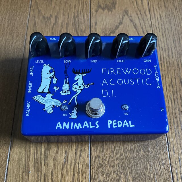 animals pedal firewood acoustic d.i.