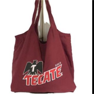 ワコマリア(WACKO MARIA)のワコマリア  TECATE BEER トートバッグ　買い物バッグ　ワイン色(トートバッグ)