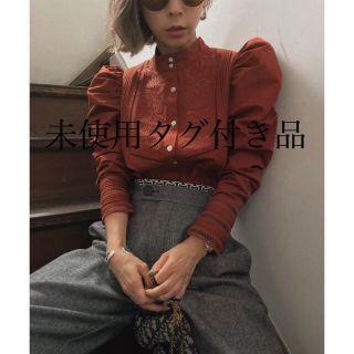 アメリヴィンテージ(Ameri VINTAGE)のAMERI UND POWER SHOULDER LACE BLOUSE(シャツ/ブラウス(長袖/七分))