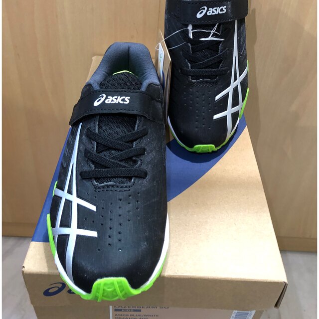 asics(アシックス)のみかん様専用新品／未使用アシックス：レーザービーム20.0 キッズ/ベビー/マタニティのキッズ靴/シューズ(15cm~)(スニーカー)の商品写真