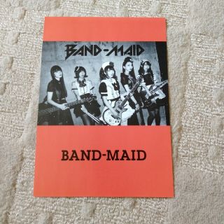 BAND-MAID　バンド　レッド　切り抜き(印刷物)