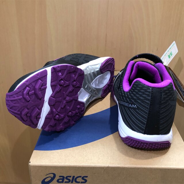 asics(アシックス)の値下げ新品／未使用アシックス：レーザービーム20.0 キッズ/ベビー/マタニティのキッズ靴/シューズ(15cm~)(スニーカー)の商品写真