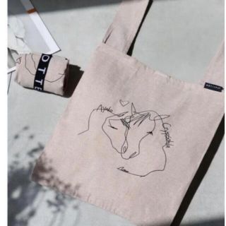 ドゥロワー(Drawer)のAyako bag gypsohila ジプソフィア  エコバッグ　田中彩子(トートバッグ)