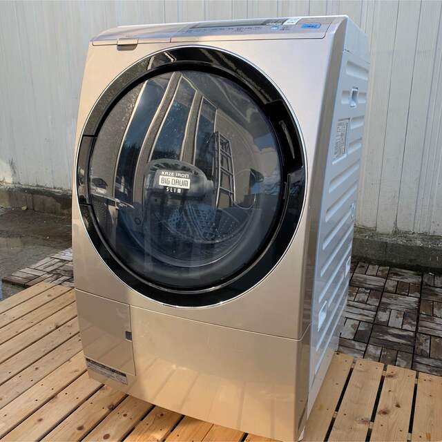 送料込み 最終値下げ 日本製 日立ドラム式洗濯機 洗濯機