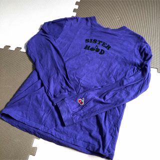 シスターフード　KIRSH  サイズ1  パープル　ロングTシャツ　キルシー(Tシャツ/カットソー(七分/長袖))