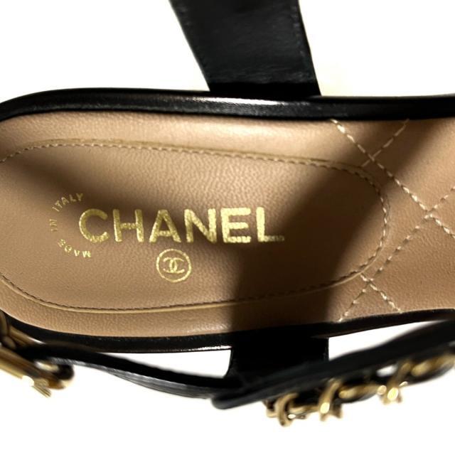 CHANEL(シャネル)のシャネル サンダル 37 1/2C レディース - レディースの靴/シューズ(サンダル)の商品写真