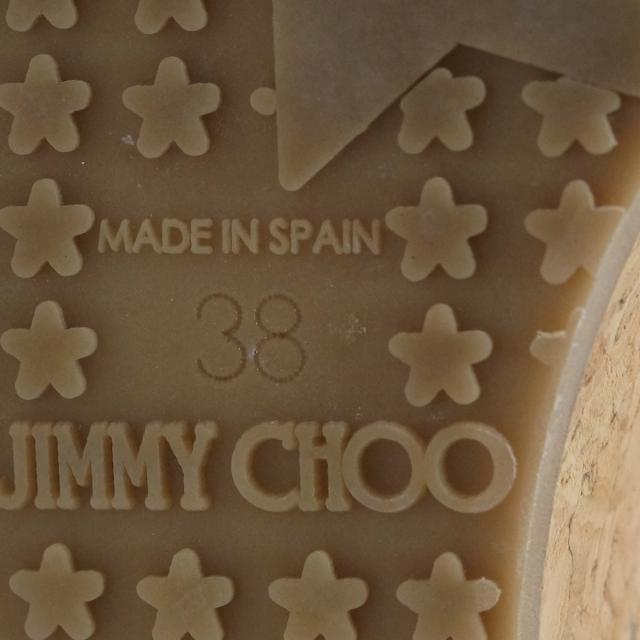 JIMMY CHOO(ジミーチュウ)のジミーチュウ サンダル 38 レディース美品  レディースの靴/シューズ(サンダル)の商品写真