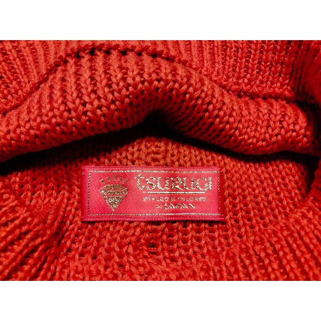 最高級・セット【希少・格安!!】手織り・ハンドメイド・ニット帽・バレンシアレッド メンズの帽子(ニット帽/ビーニー)の商品写真