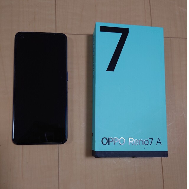 OPPO reno 7a SIMフリー　スターリーブラック