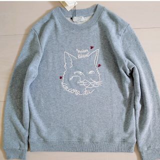 メゾンキツネ(MAISON KITSUNE')の新品★メゾンキツネ 刺繍 トレーナー S M スウェット ビッグフォックス(トレーナー/スウェット)