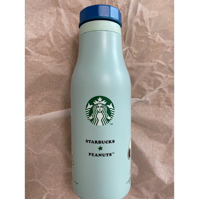 Starbucks Coffee(スターバックスコーヒー)のスターバックス　スヌーピー　ステンレスボトル　ブルー インテリア/住まい/日用品のキッチン/食器(タンブラー)の商品写真