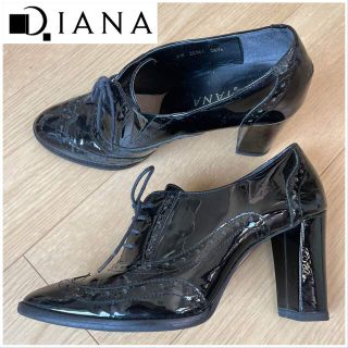 ダイアナ(DIANA)の送料無料 DIANA ダイアナ オックスフォード /ブラック/24.5cm(ハイヒール/パンプス)