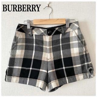 バーバリーブルーレーベル(BURBERRY BLUE LABEL)のBURBERRY BLUE LABEL 毛100% ショートパンツ キュロット(キュロット)