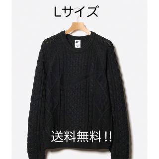 ナイキ(NIKE)のナイキ AS M NL ケーブル ニット セーター Lサイズ(ニット/セーター)