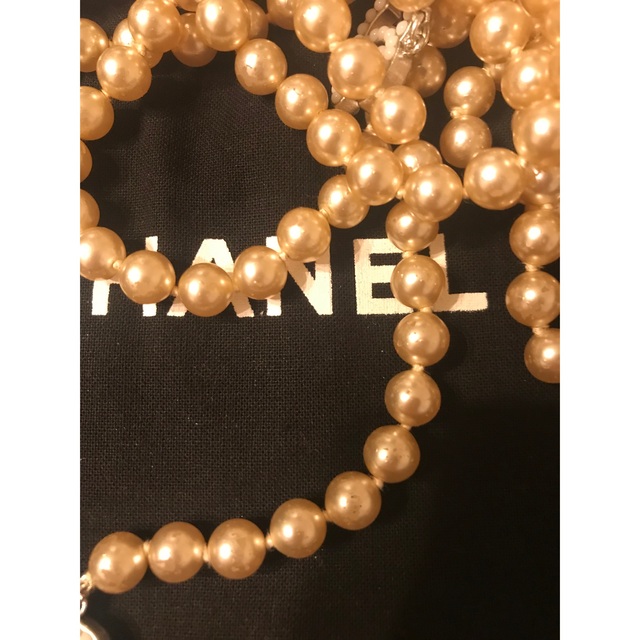 CHANEL パールベルトネックレス