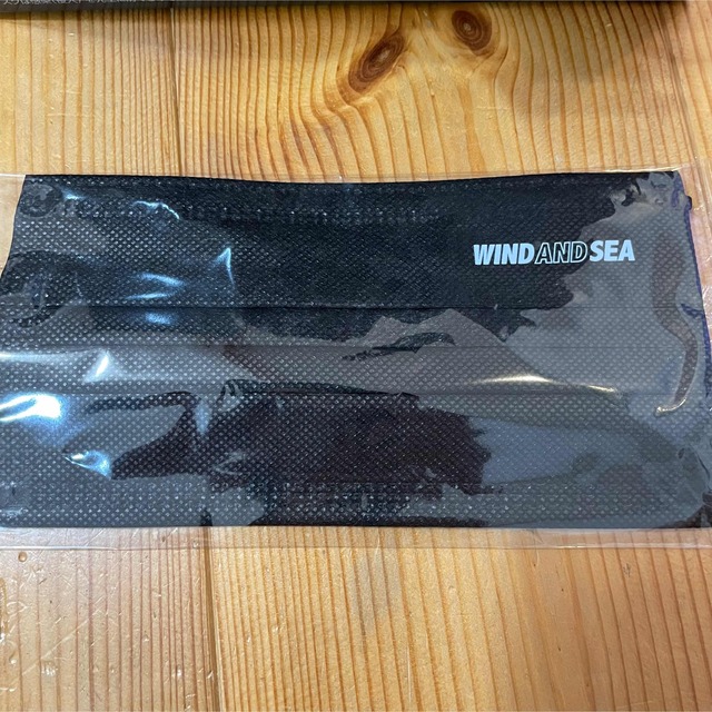 WIND AND SEA(ウィンダンシー)の新品 WIND AND SEA マスク 黒 5 枚セット メンズのファッション小物(その他)の商品写真
