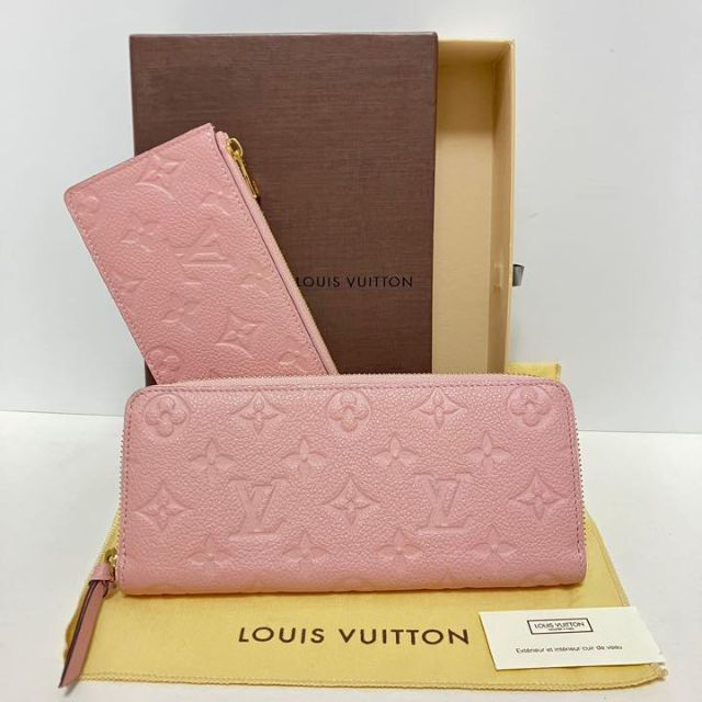 LOUIS VUITTON ルイヴィトン モノグラム 長財布 ピンク デイリー