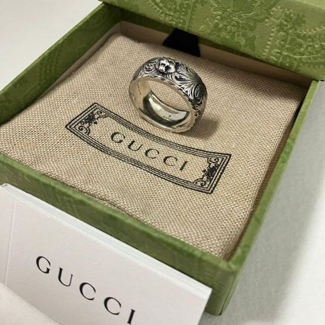 GUCCI グッチ シルバー リング 11号 虎 キャットヘッド ミケーレ Yahoo