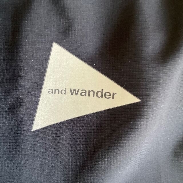 and wander(アンドワンダー)の専用　and wander  ライトリッププルオーバー レディースのトップス(シャツ/ブラウス(長袖/七分))の商品写真