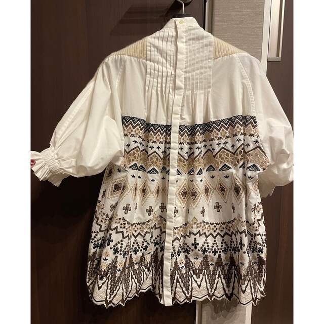 sacai サカイ⭐︎バックレース　ニットトップス