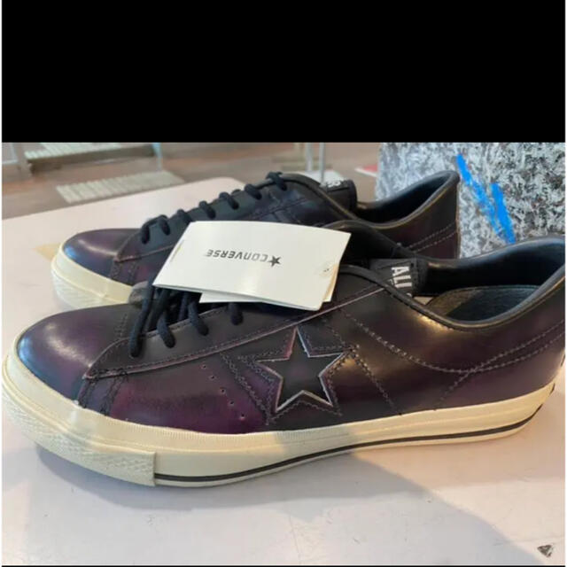 CONVERSE - 日本製 コンバース ワンスター バイカラー 紫 27.5 CONVERSE - 日本製 コンバース ワンスター バイカラー 紫 27.5