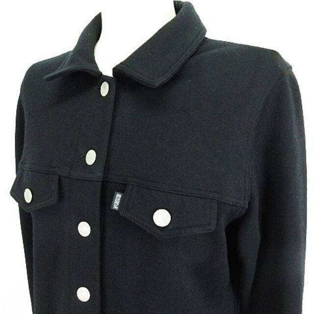 McGREGOR(マックレガー)のマックレガー マクレガー シャツ ジャケット 長袖 ウール混 M ブラック レディースのジャケット/アウター(その他)の商品写真